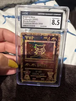 Pokemon the Movie 2000 Ancient Mew Promo Card, Sealed, Near Mint Condition 8.5 - Image 1