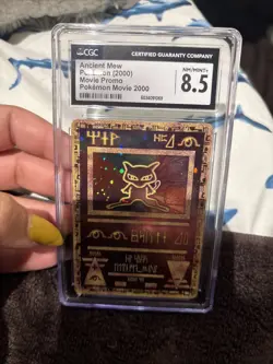Pokemon the Movie 2000 Ancient Mew Promo Card, Sealed, Near Mint Condition 8.5 - Image 2