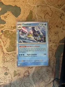 CLAWITZER - 38/132 - Mega Evolution NM - Holo Rare - Pokemon TCG card - Image 1