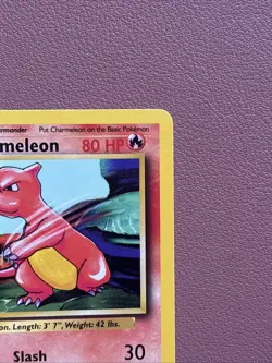 Pokemon TCG Charmeleon Base Set, Unlimited Uncommon Card 24/102 NM / LP - Image 3