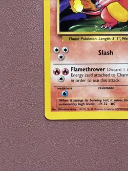 Pokemon TCG Charmeleon Base Set, Unlimited Uncommon Card 24/102 NM / LP - Image 5