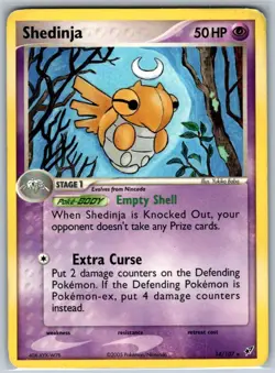 Shedinja - 14/107 Deck Exclusives 014/107 MP-LP Pokemon Card - Image 1