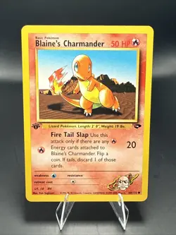 Pokemon Card - Blaine's Charmander Gym Challenge 60/132 Common 1st Edition - Image 2