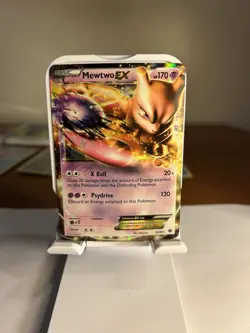 Mewtwo EX 54/99 Next Destinies Full Art Ultra Rare LP Pokemon Card - Image 1