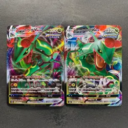 NM 2 card Rayquaza VMAX 108/172 Rayquaza VMAX 120/184 Pokemon 380 - Image 1