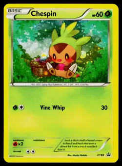 Chespin - Collector Chest Holo #XY88 Promo Pokemon XY Promos NM - Image 1