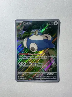 Pokemon Snorlax 51/ SV Black Star Promos Near Mint Condition - Image 1