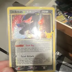 The Pokemon Company Umbreon Star 17/17 Celebrations Holo 70 HP - Image 1