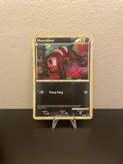 Houndour 53/90 Undaunted Reverse Holo Pokemon Card LP Condition - Image 1