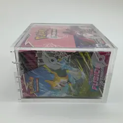 Pokemon TCG Sword & Shield Fusion Strike Booster Box w/ Acrylic - Image 4