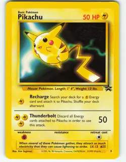 Pikachu - #4 WOTC Black Star Promo - Pokemon TCG - 1999 - Image 1