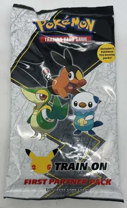 Pokemon TCG Train On First Partner Pack UNOVA SEALED NEW - Image 1