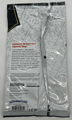 Pokemon TCG Train On First Partner Pack UNOVA SEALED NEW - Image 2