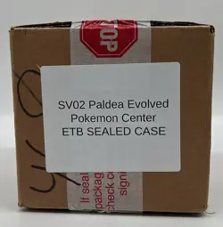 Pokemon Center Exclusive Paldea Evolved PC Elite Trainer Box Case SEALED NEW - Image 4