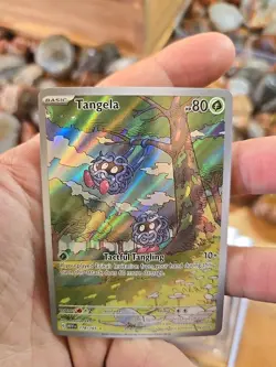 Pokemon TCG Tangela Scarlet & Violet 151 Holo Illustration Rare 178/165 Mint - Image 1