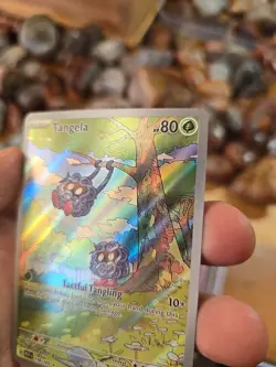 Pokemon TCG Tangela Scarlet & Violet 151 Holo Illustration Rare 178/165 Mint - Image 3