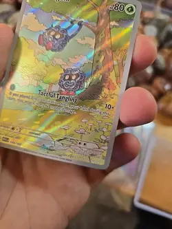 Pokemon TCG Tangela Scarlet & Violet 151 Holo Illustration Rare 178/165 Mint - Image 4