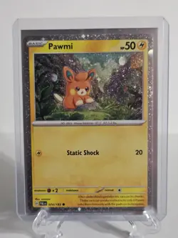 Pawmi 074/193 S&V Paldea Evolved Cosmos Holo Pokemon Trading CG 2023 NM - Image 1