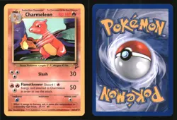 Charmeleon 35/130 Uncommon Base Set 2 Pokemon Lightly Played - Image 3
