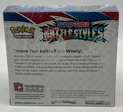 Pokemon TCG Sword & Shield Battle Styles Booster Box SEALED - Image 2
