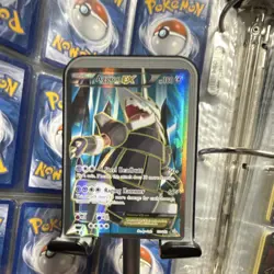 Pokemon Aggron EX XY Primal Clash 153/160 Ultra Rare Full Art Holo 180 HP - Image 1