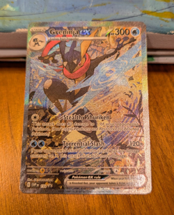 Pokemon Greninja ex 132 Sv: Scarlet & Violet Promo Cards Holo; Near Mint - Image 1