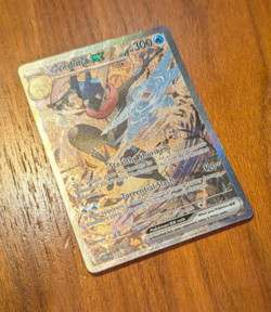 Pokemon Greninja ex 132 Sv: Scarlet & Violet Promo Cards Holo; Near Mint - Image 2