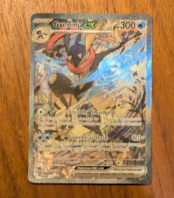 Pokemon Greninja ex 132 Sv: Scarlet & Violet Promo Cards Holo; Near Mint - Image 4