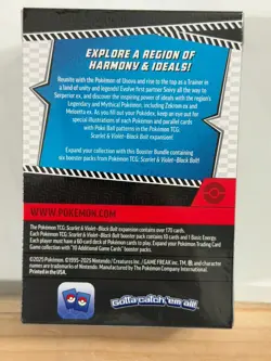 Pokemon Scarlet & Violet Black Bolt 6 Pack Booster Bundle New Sealed - Image 2