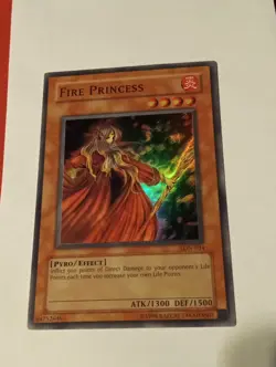 Yu-Gi-Oh! Fire Princess LON-034 VLP Super Rare Unlimited Nice Condition - Image 1