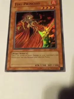Yu-Gi-Oh! Fire Princess LON-034 VLP Super Rare Unlimited Nice Condition - Image 2