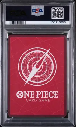 PSA 9 Monkey D. Luffy Promo ST01-001 One Piece 2022 Japanese Weekly Shonen Jump - Image 2