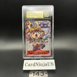 CGC 10 PRISTINE Tony Tony Chopper Parallel ST01-006 C 25th Edition ONE PIECE 143 - Image 1