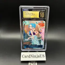 CGC 10 PRISTINE Nefeltari Vivi SR EB02-026 Promotion Pack Ex Vol. 3 ONE PIECE - Image 1