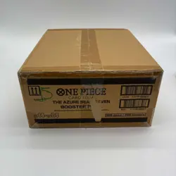 One Piece OP-14 The Azure Sea's Seven English 12 Booster Box Case Factory Sealed - Image 3
