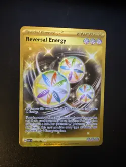 Pokemon TCG Reversal Energy SV4: Paradox Rift Holo Card 266/182 - Image 1