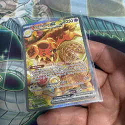 Pokemon TCG Stellar Crown Dachsbun EX SIR Holo Card 169/142 Near Mint - Image 3
