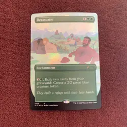 Bearscape Secret Lair Drop Foil 1008 NM+ Unplayed MTG Magic Card - Image 1