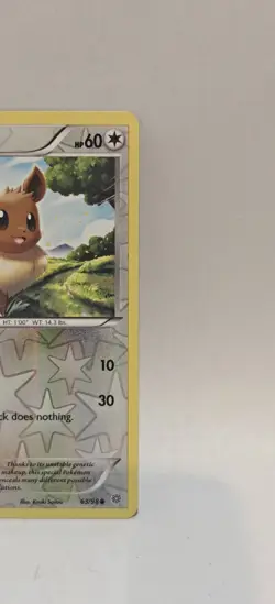 Eevee 63/98 Common XY - Ancient Origins Reverse Holo Pokemon Card NM - Image 4