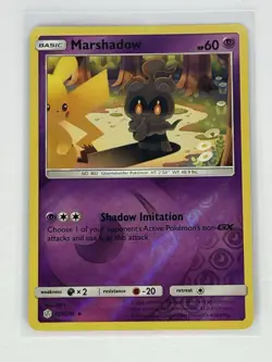 Mint/NM - Marshadow - 103/236 - Reverse Holo - Cosmic Eclipse - Pokemon Card - Image 1