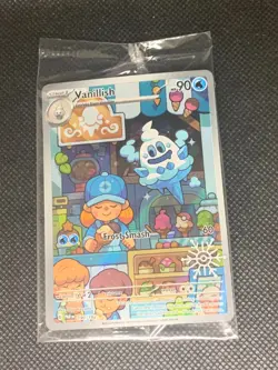 Vanillish 190/182 - Holiday Calendar Promo Pokemon Card - Sealed - Image 1