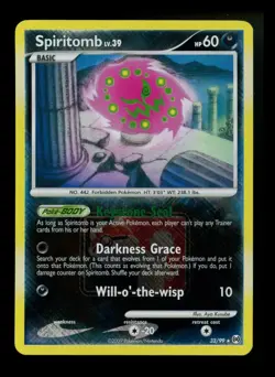 Spiritomb 32/99 Arceus 2009 League Promo Pokemon Card TCG - Image 1