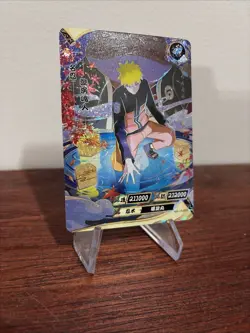Kayou NR-CR-008 Naruto Uzumaki Trading Card CCG, Near Mint Condition - Image 2