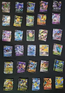 Lot*243 Pokemon TCG Chinese Card RR RRR Gengar Rayquaza Pikachu Charizard# JL89 - Image 2