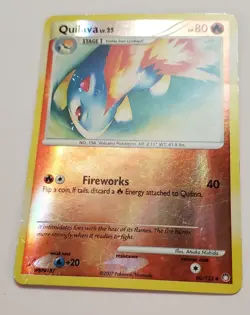 Quilava 60/123 Mysterious Treasures Reverse Holo Pokemon Card 2007 - Image 2