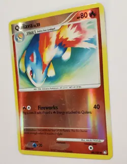 Quilava 60/123 Mysterious Treasures Reverse Holo Pokemon Card 2007 - Image 3