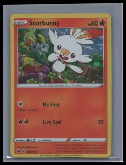 Scorbunny SWSH: Sword & Shield Promo Cards # SWSH071 NM Holo - Image 1