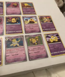 Lot Of 11 Drowzee And Hypno Pokemon Cards - Image 3
