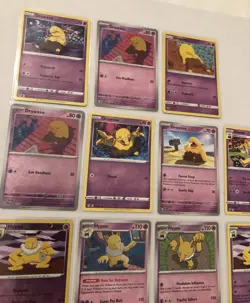 Lot Of 11 Drowzee And Hypno Pokemon Cards - Image 4