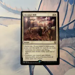 Akroma's Will - Commander Legends (CMR) Near Mint Rare MTG Card x1 - Image 1
